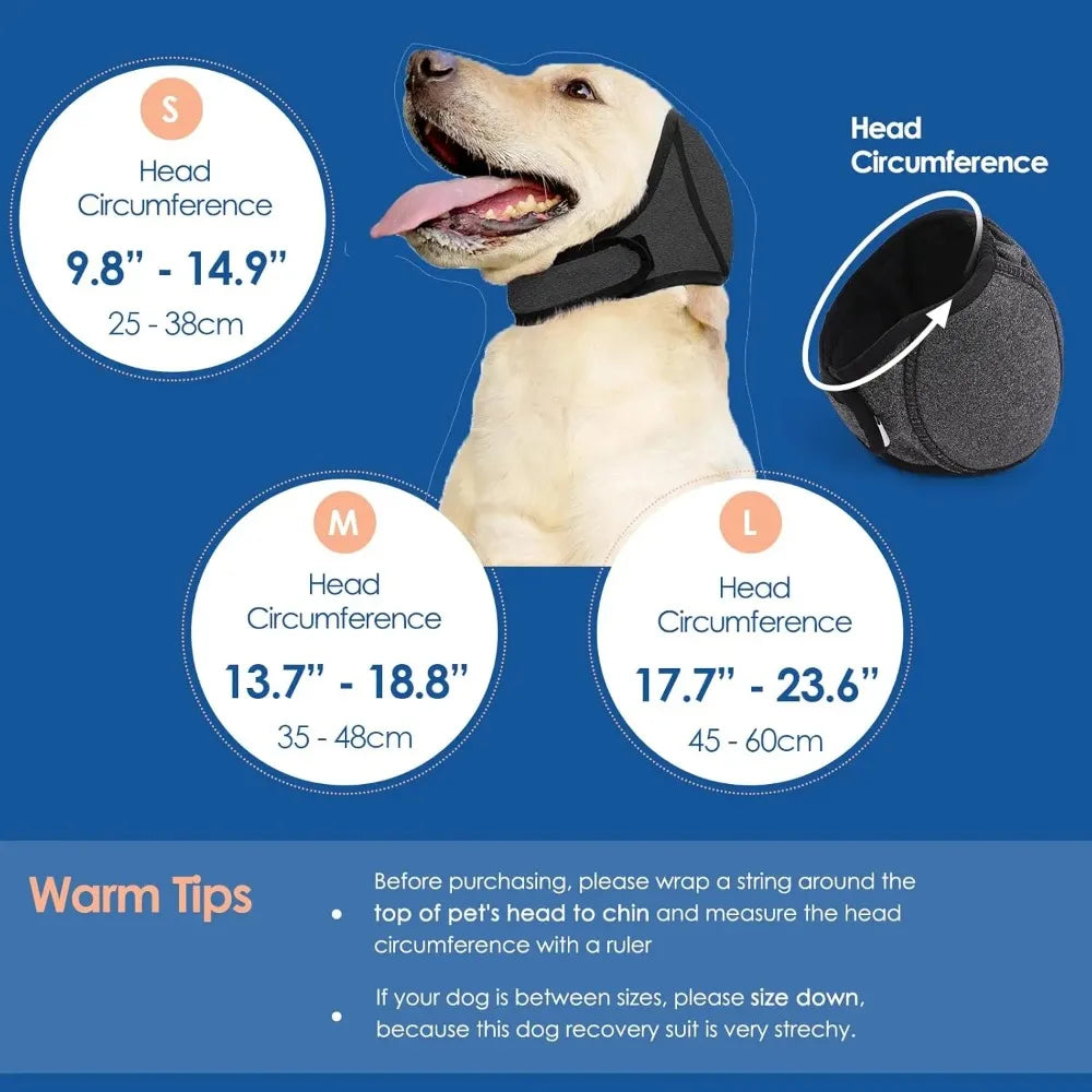 Waterproof Dog Ear Muffs For Swimming Grooming