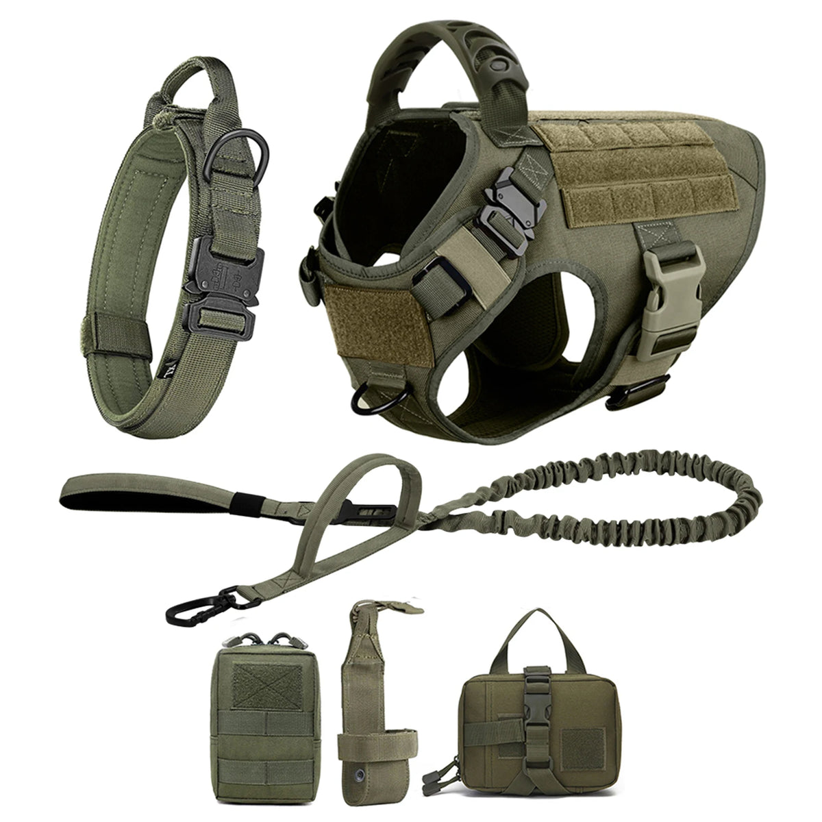 Padded Dog Harness And Leash Set For Training Walking