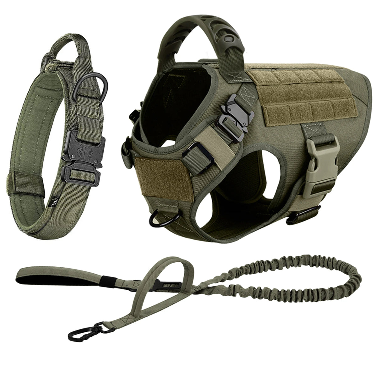 Padded Dog Harness And Leash Set For Training Walking