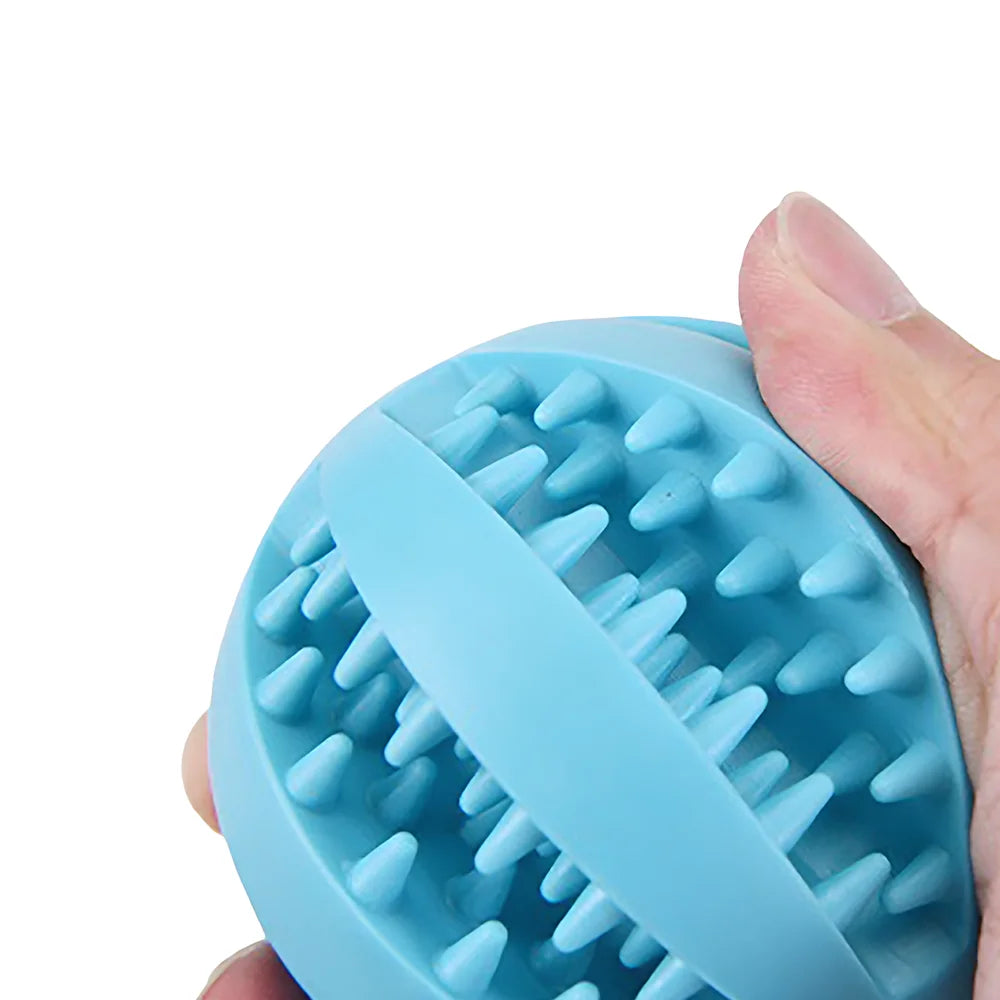 Durable Rubber Dog Puzzle Ball For Teething And Biting Training