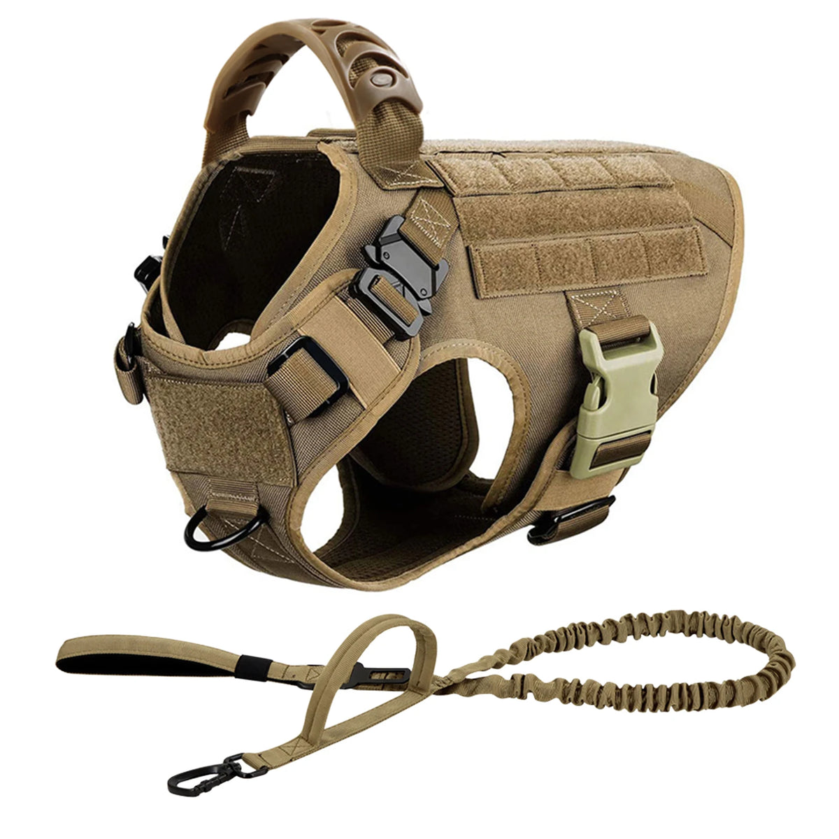 Padded Dog Harness And Leash Set For Training Walking