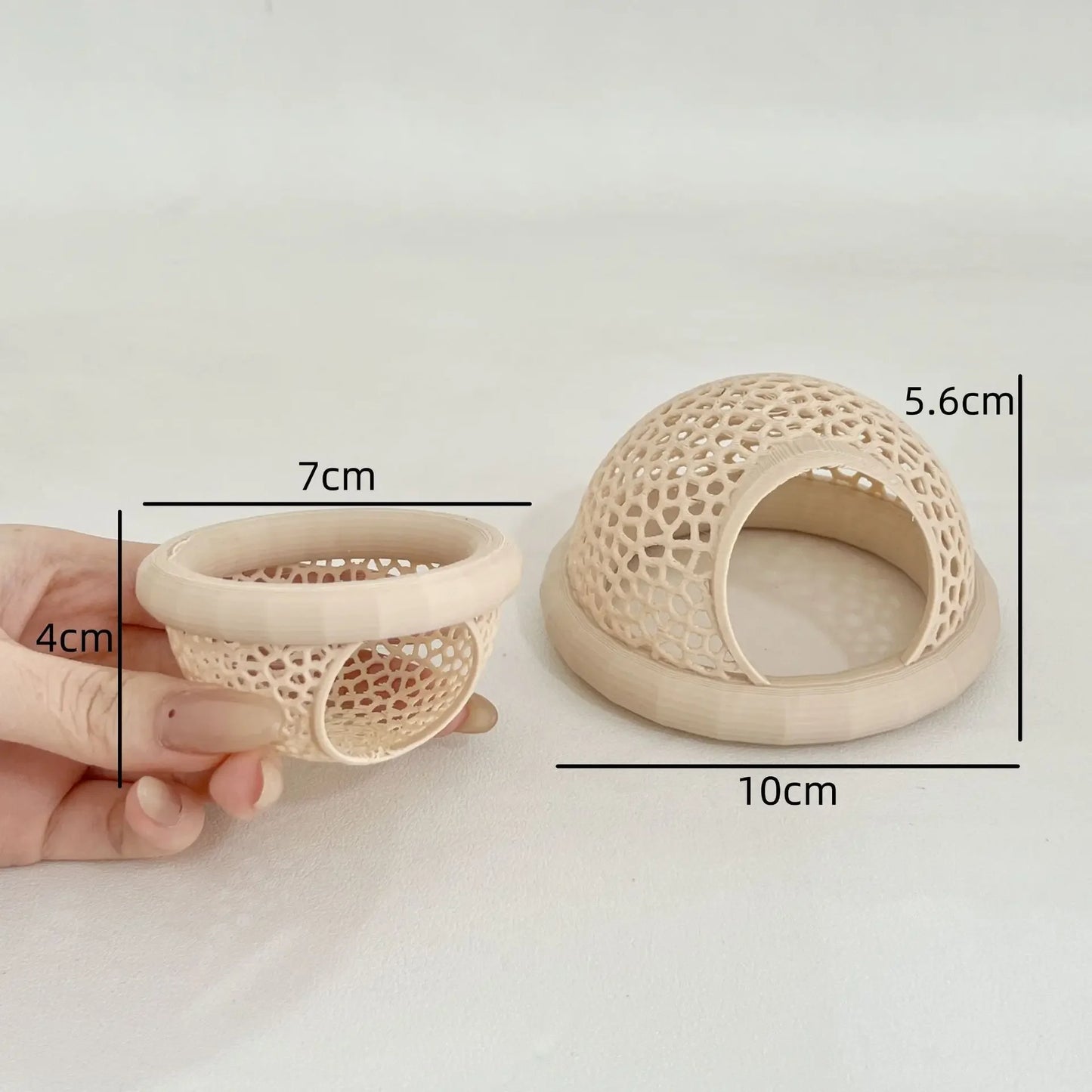 Choice Aquarium Floating Cave for Bettas and Shrimp with Hammock and Feeding Ring